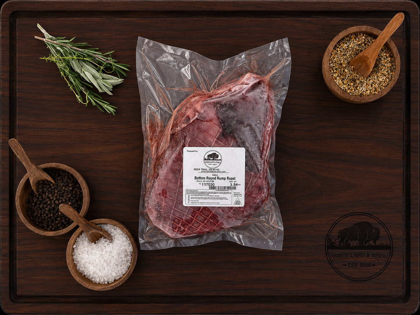 Bison Rump Roast