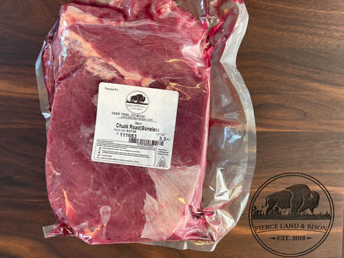 Bison Boneless Chuck Roast