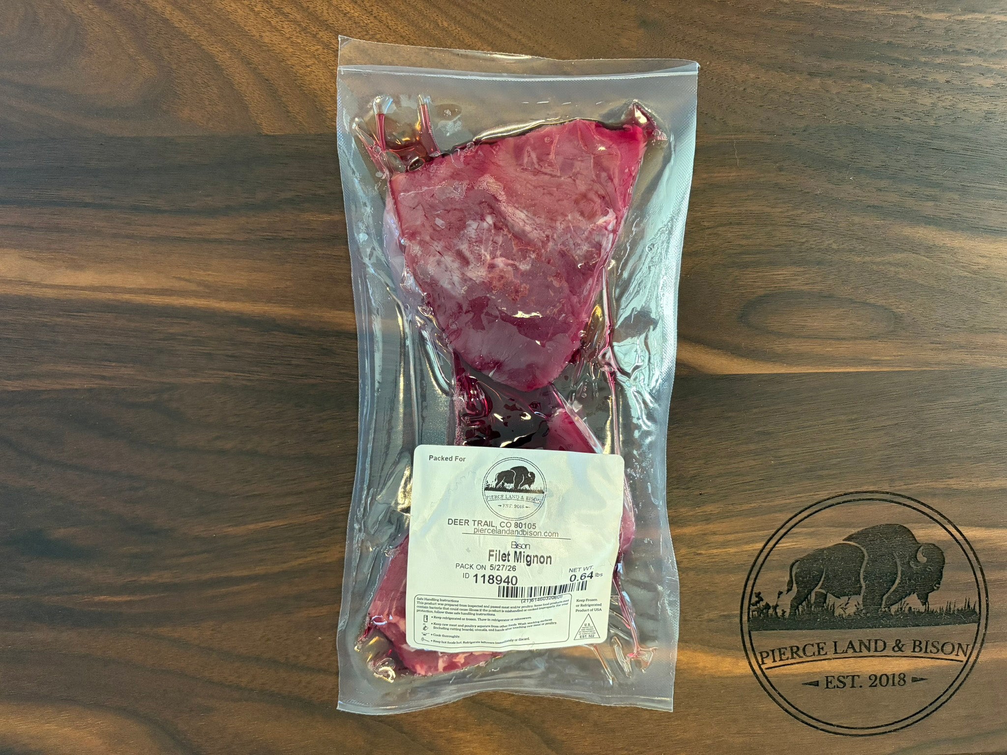 Bison Filet Mignon