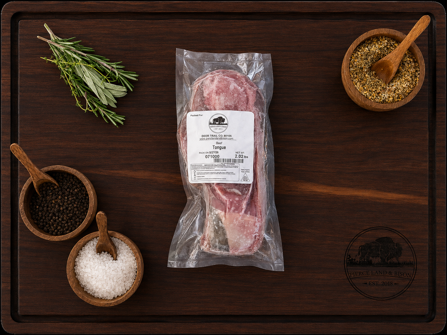 Bison Tongue